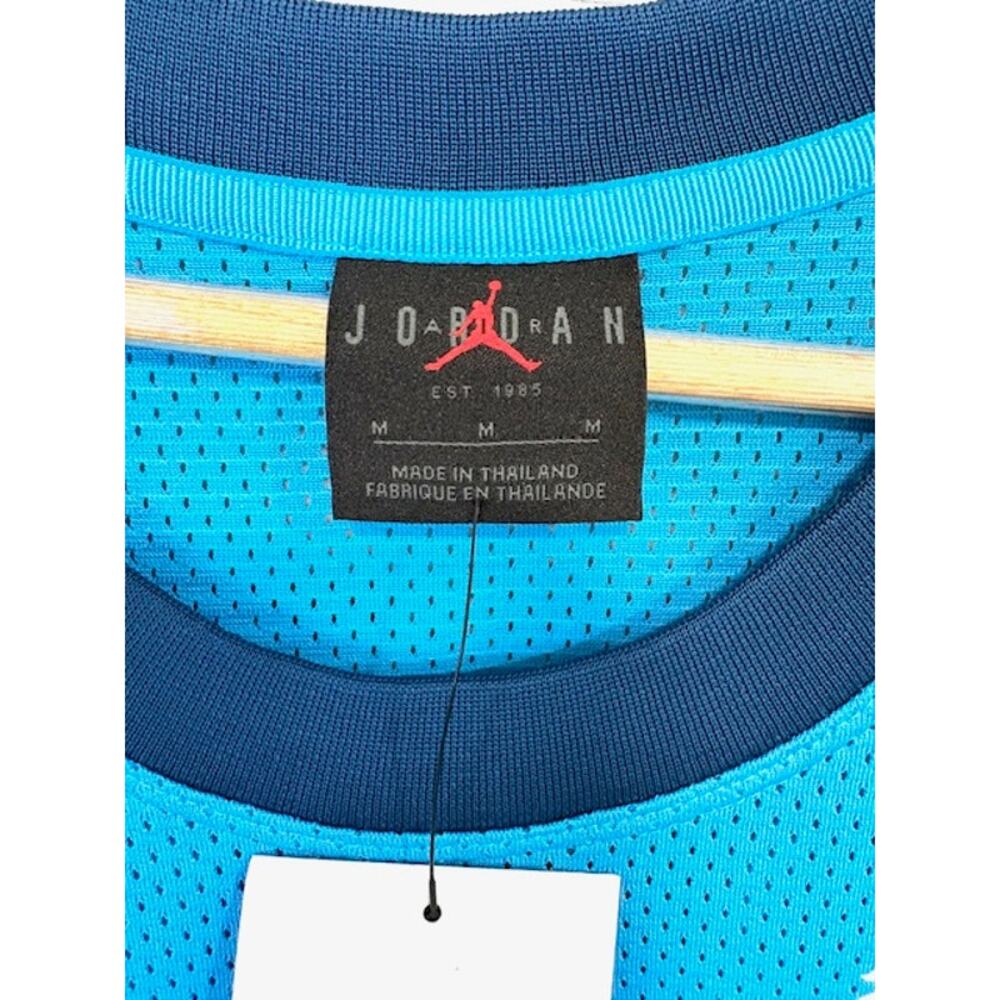 Air Jordan‎ Basketball Jersey Womens Sz M Blue Tank Top #23 Mesh Athleisure NWT - Picture 7 of 12